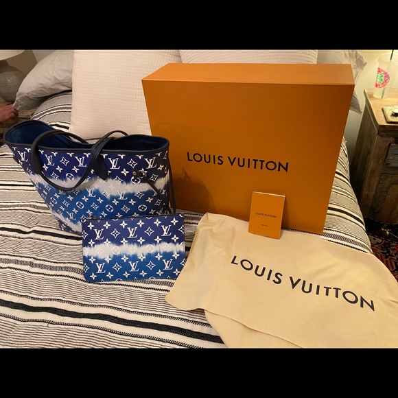 Louis Vuitton Escale Neverfull MM w/ Pochette - Picture 11 of 12